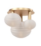 Maytoni Reels Lampa Sufitowa 3xE14 40W Złoty MOD268CL-03G Maytoni Reels Lampa Sufitowa 3xE14 40W Złoty MOD268CL-03G