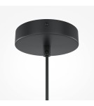Maytoni Roots Lampa Wisząca Drewniana 1xE27 40W Czarny MOD192PL-01W1 Maytoni Roots Lampa Wisząca Drewniana 1xE27 40W Czarny MOD192PL-01W1