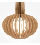Maytoni Roots Lampa Wisząca Drewniana 1xE27 40W Czarny MOD193PL-01W1 Maytoni Roots Lampa Wisząca Drewniana 1xE27 40W Czarny MOD193PL-01W1