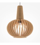 Maytoni Roots Lampa Wisząca Drewniana 1xE27 40W Czarny MOD193PL-01W1 Maytoni Roots Lampa Wisząca Drewniana 1xE27 40W Czarny MOD193PL-01W1