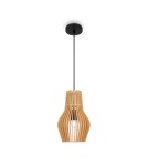 Maytoni Roots Lampa Wisząca Drewniana 1xE27 40W Czarny MOD191PL-01W Maytoni Roots Lampa Wisząca Drewniana 1xE27 40W Czarny MOD191PL-01W