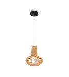 Maytoni Roots Lampa Wisząca Drewniana 1xE27 40W Czarny MOD193PL-01W Maytoni Roots Lampa Wisząca Drewniana 1xE27 40W Czarny MOD193PL-01W