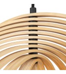 Maytoni Roots Lampa Wisząca Drewniana 1xE27 40W Czarny MOD197PL-01W1 Maytoni Roots Lampa Wisząca Drewniana 1xE27 40W Czarny MOD197PL-01W1
