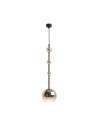 Maytoni Ros Lampa Wisząca Szklane Kule 1xGU10 28W Czarny MOD227PL-01B1