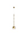 Maytoni Ros Lampa Wisząca Szklane Kule 1xGU10 28W Mosiądz MOD227PL-01BS