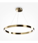 Lampy wiszące - Maytoni Saturno Lampa Wisząca Ring LED 60W 4200lm 4000K Mosiądz MOD415PL-L60BS4K - product 1