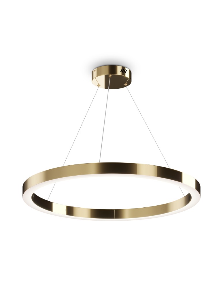 Maytoni Saturno Lampa Wisząca Ring LED 60W 4200lm 4000K Mosiądz MOD415PL-L60BS4K