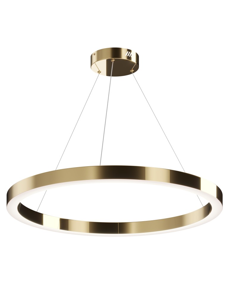 Maytoni Saturno Lampa Wisząca Ring LED 60W 4200lm 4000K Mosiądz MOD415PL-L60BS4K