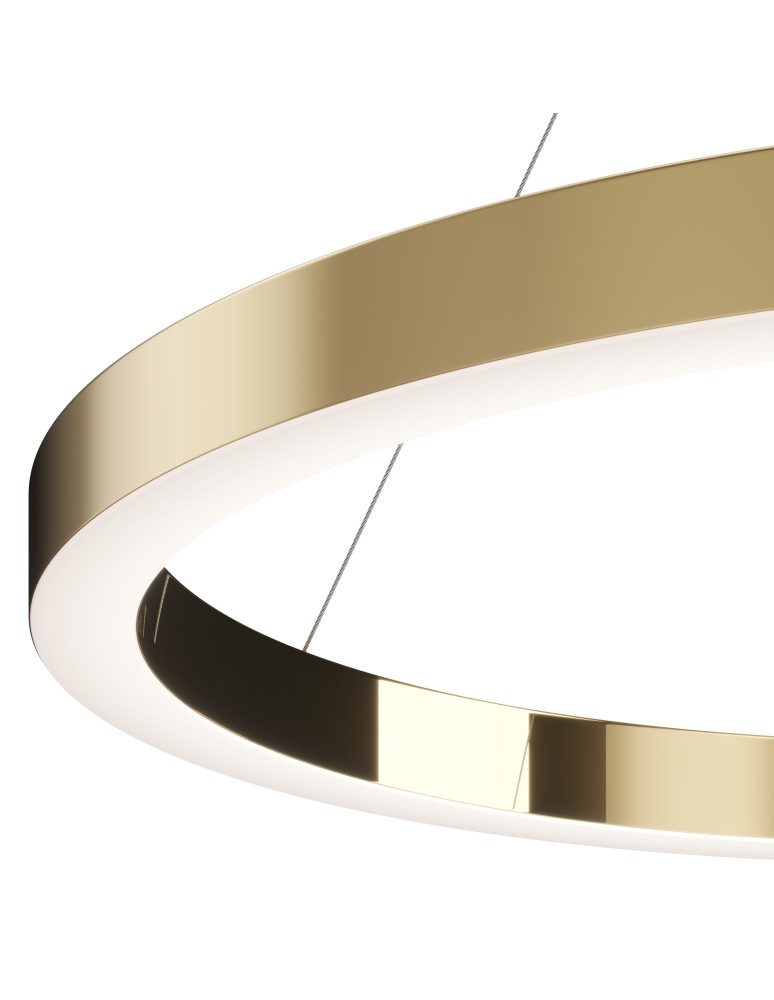 Maytoni Saturno Lampa Wisząca Ring LED 60W 4200lm 4000K Mosiądz MOD415PL-L60BS4K