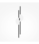 Kinkiety - Maytoni Skyline Kinkiet/Ścienna LED 23W 800lm 4000K Czarny MOD179WL-L22W4K1 - product 4