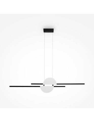 Maytoni Skyline Lampa Wisząca Nowoczesna LED 26W 900lm 4000K Czarny MOD179PL-L26W4K