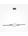 Maytoni Skyline Lampa Wisząca Nowoczesna LED 26W 900lm 4000K Czarny MOD179PL-L26W4K