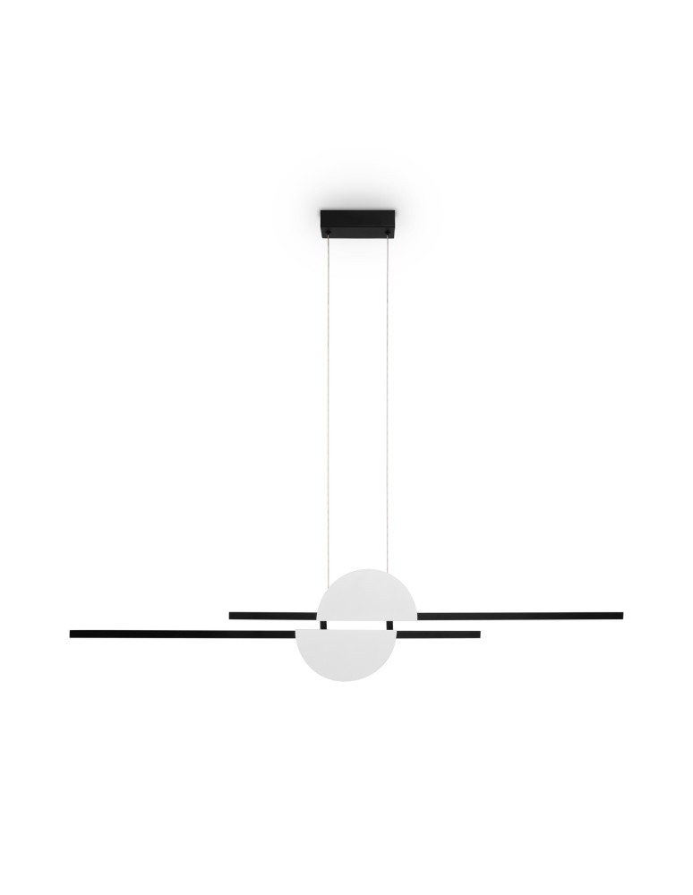 Maytoni Skyline Lampa Wisząca Nowoczesna LED 26W 900lm 4000K Czarny MOD179PL-L26W4K