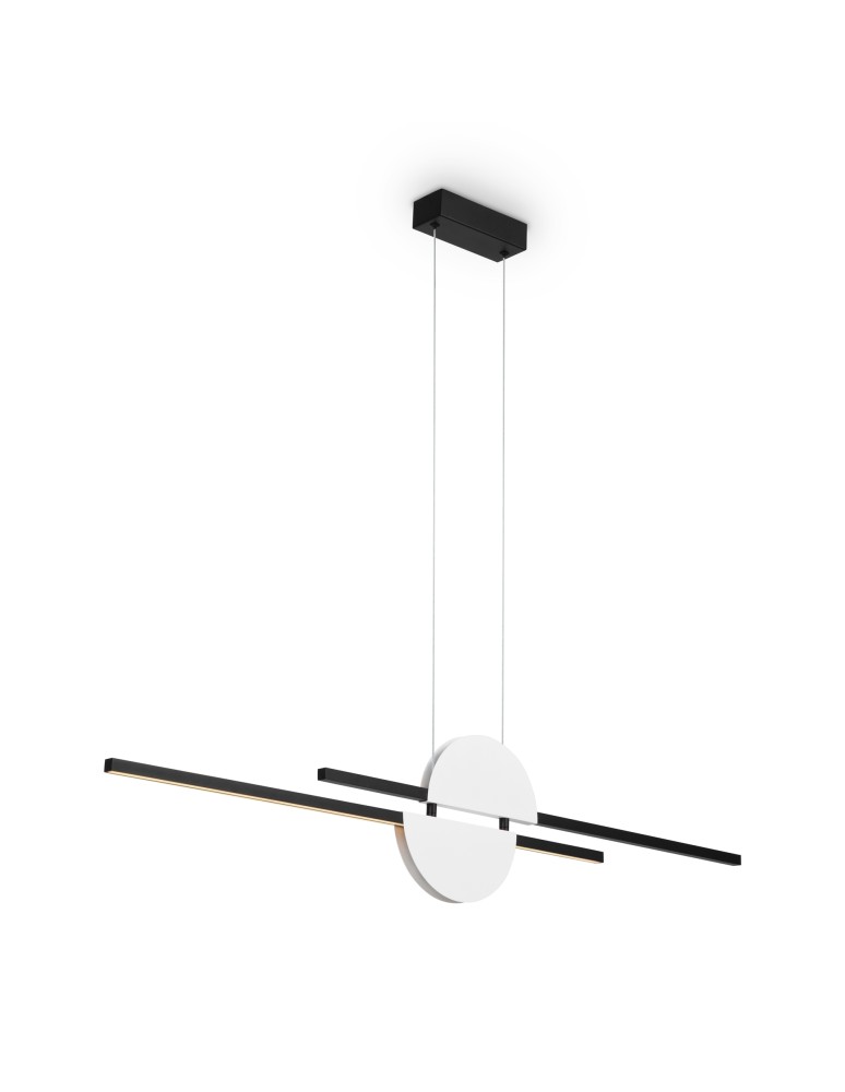 Maytoni Skyline Lampa Wisząca Nowoczesna LED 26W 900lm 4000K Czarny MOD179PL-L26W4K