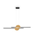 Maytoni Skyline Lampa Wisząca Nowoczesna LED 26W 800lm 4000K Czarny MOD179PL-L26BS4K Maytoni Skyline Lampa Wisząca Nowoczesna LED 26W 800lm 4000K Czarny MOD179PL-L26BS4K