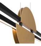 Maytoni Skyline Lampa Wisząca Nowoczesna LED 26W 800lm 4000K Czarny MOD179PL-L26BS4K Maytoni Skyline Lampa Wisząca Nowoczesna LED 26W 800lm 4000K Czarny MOD179PL-L26BS4K