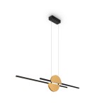 Maytoni Skyline Lampa Wisząca Nowoczesna LED 26W 800lm 4000K Czarny MOD179PL-L26BS4K Maytoni Skyline Lampa Wisząca Nowoczesna LED 26W 800lm 4000K Czarny MOD179PL-L26BS4K