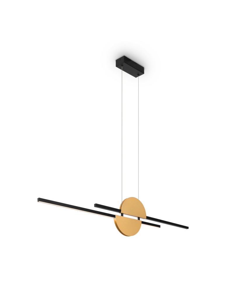 Maytoni Skyline Lampa Wisząca Nowoczesna LED 26W 800lm 4000K Czarny MOD179PL-L26BS4K Maytoni Skyline Lampa Wisząca Nowoczesna LED 26W 800lm 4000K Czarny MOD179PL-L26BS4K