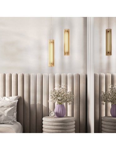 Maytoni Sonata Lampa Wisząca Nowoczesna LED 12W 330lm 3000K Mosiądz MOD410PL-L12BS3K - product 2