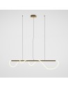 Maytoni Tau Lampa Wisząca LED 30W 1250lm 3000K Złoty MOD166PL-L30G3K Maytoni Tau Lampa Wisząca LED 30W 1250lm 3000K Złoty MOD166PL-L30G3K
