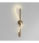 Maytoni Tau Kinkiet/Ścienna LED 13W 600lm 3000K Złoty MOD166WL-L12G3K Maytoni Tau Kinkiet/Ścienna LED 13W 600lm 3000K Złoty MOD166WL-L12G3K