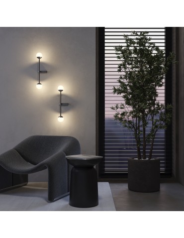 Maytoni Touch Kinkiet/Ścienna LED 10W 900lm 3000K Czarny MOD285WL-L10B3K - product 2