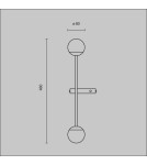 Kinkiety - Maytoni Touch Kinkiet/Ścienna LED 10W 900lm 3000K Czarny MOD285WL-L10B3K - product 7