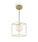 Maytoni Trinity Lampa Wisząca 1xG9 25W Złoty MOD145PL-01G Maytoni Trinity Lampa Wisząca 1xG9 25W Złoty MOD145PL-01G
