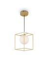 Maytoni Trinity Lampa Wisząca 1xG9 25W Złoty MOD145PL-01G Maytoni Trinity Lampa Wisząca 1xG9 25W Złoty MOD145PL-01G