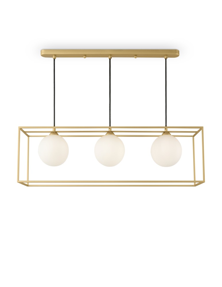 Maytoni Trinity Lampa Wisząca 3xG9 25W Złoty MOD145PL-03G Maytoni Trinity Lampa Wisząca 3xG9 25W Złoty MOD145PL-03G