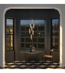 Lampy wiszące - Maytoni Verticale Lampa Wisząca Szklana LED 8W 800lm 3000K Chrom MOD308PL-L9CG3K - product 2