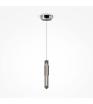 Lampy wiszące - Maytoni Verticale Lampa Wisząca Szklana LED 8W 800lm 3000K Chrom MOD308PL-L9CH3K - product 1