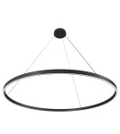 Lampy wiszące - Maytoni Rim Lampa Wisząca Ring LED 81W 2800lm 3000K Czarny MOD058PL-L65B3K - product 1