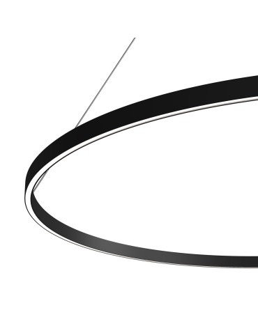 Maytoni Rim Lampa Wisząca Ring LED 81W 2800lm 3000K Czarny MOD058PL-L65B3K - produkt 2