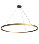 Lampy wiszące - Maytoni Rim Lampa Wisząca Ring LED 81W 4800lm 3000K Mosiądz MOD058PL-L65BS3K - product 1