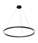 Lampy wiszące - Maytoni Rim Lampa Wisząca Ring LED 61W 3500lm 3000K Czarny MOD058PL-L54B3K - product 1