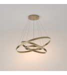 Maytoni Rim Lampa Wisząca Ringi LED 115W 6100lm 3000K Mosiądz MOD058PL-L100BS3K Maytoni Rim Lampa Wisząca Ringi LED 115W 6100lm 3000K Mosiądz MOD058PL-L100BS3K