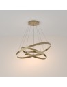 Maytoni Rim Lampa Wisząca Ringi LED 115W 6100lm 3000K Mosiądz MOD058PL-L100BS3K Maytoni Rim Lampa Wisząca Ringi LED 115W 6100lm 3000K Mosiądz MOD058PL-L100BS3K