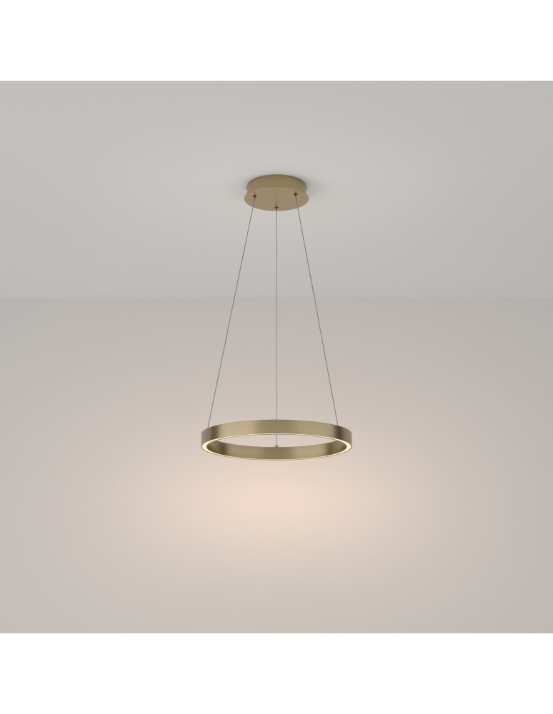 Maytoni Rim Lampa Wisząca Ring LED 25W 1200lm 3000K Mosiądz MOD058PL-L22BS3K Maytoni Rim Lampa Wisząca Ring LED 25W 1200lm 3000K Mosiądz MOD058PL-L22BS3K