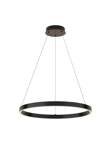 Maytoni Rim Lampa Wisząca Ring LED 37W 2200lm 3000K Czarny MOD058PL-L32B3K