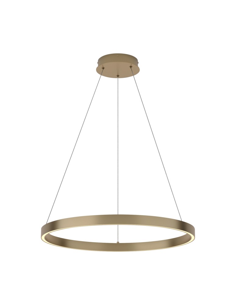 Lampy wiszące - Maytoni Rim Lampa Wisząca Ring LED 37W 2200lm 3000K Mosiądz MOD058PL-L32BS3K - product kolory-swiatla.pl 2