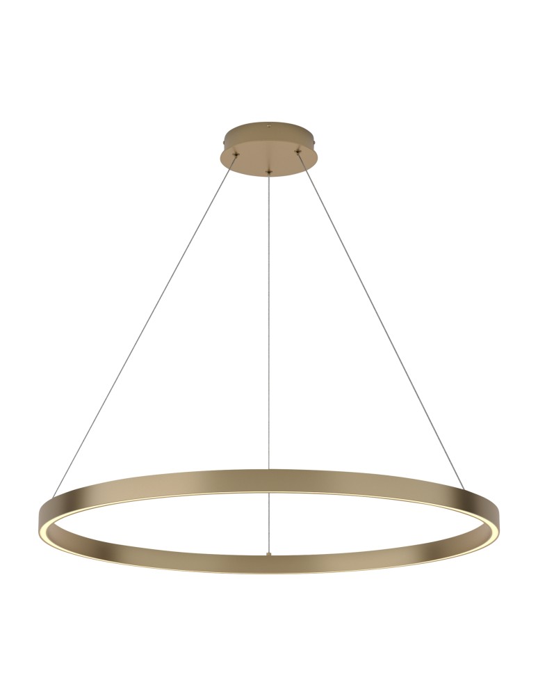 Lampy wiszące - Maytoni Rim Lampa Wisząca Ring LED 51W 3000lm 3000K Mosiądz MOD058PL-L42BS3K - product kolory-swiatla.pl 2
