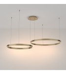 Maytoni Rim Lampa Wisząca Ringi LED 88W 5200lm 3000K Mosiądz MOD058PL-L74BS3K Maytoni Rim Lampa Wisząca Ringi LED 88W 5200lm 3000K Mosiądz MOD058PL-L74BS3K