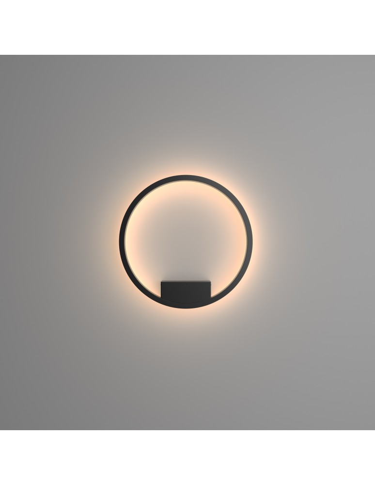 Maytoni Rim Kinkiet/Ścienna LED 25W 1200lm 3000K Czarny MOD058WL-L25B3K