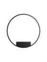 Maytoni Rim Kinkiet/Ścienna LED 51W 2400lm 3000K Czarny MOD058WL-L50B3K
