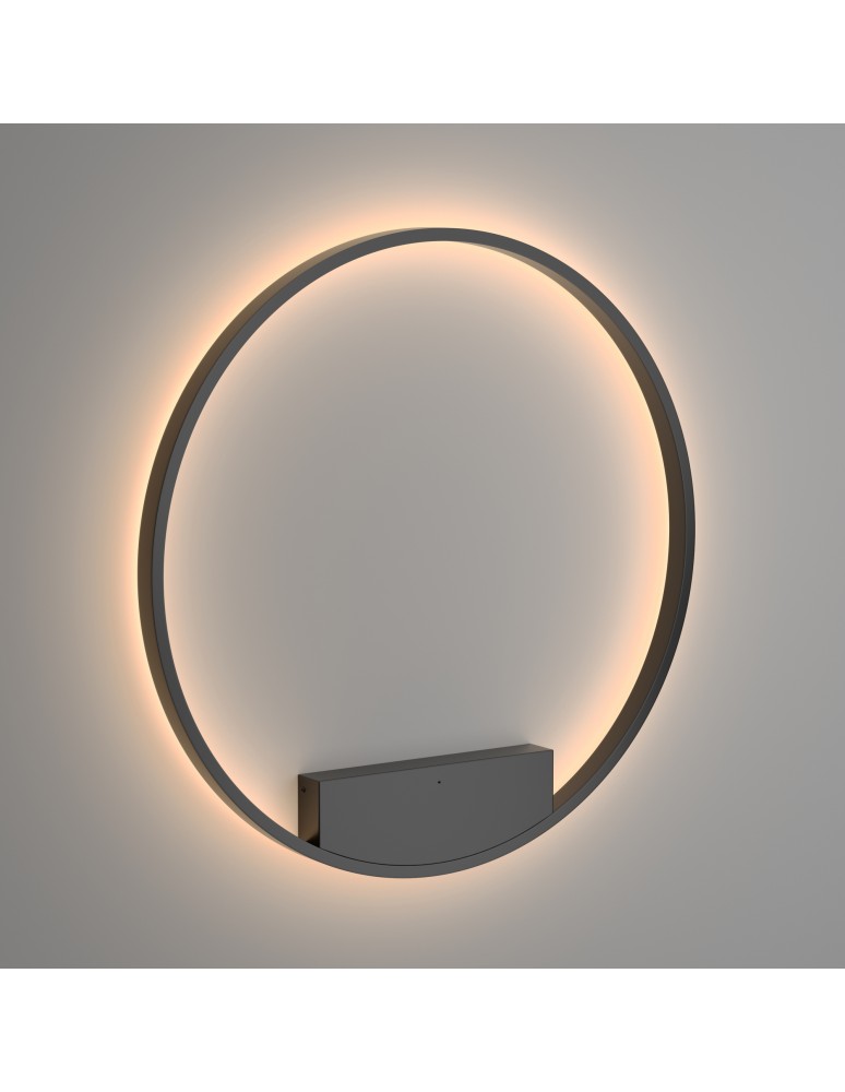 Maytoni Rim Kinkiet/Ścienna LED 51W 2400lm 3000K Czarny MOD058WL-L50B3K Maytoni Rim Kinkiet/Ścienna LED 51W 2400lm 3000K Czarny MOD058WL-L50B3K