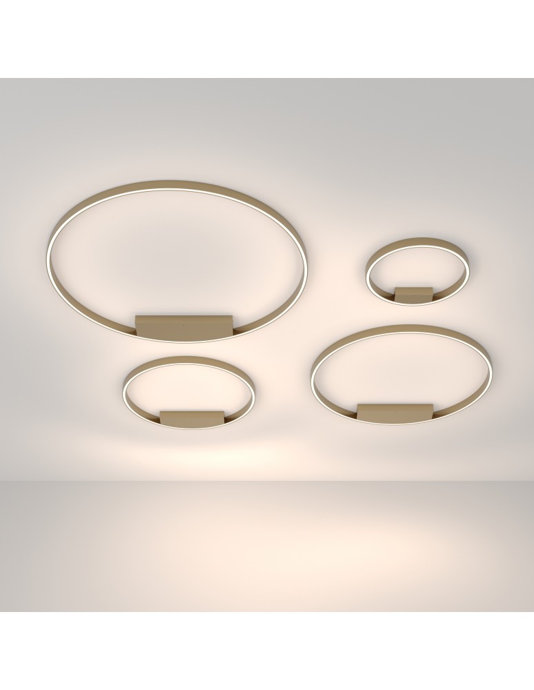 Maytoni Rim Lampa Sufitowa 1xLED 37W 1800lm 4000K Mosiądz MOD058CL-L35BS4K Maytoni Rim Lampa Sufitowa 1xLED 37W 1800lm 4000K Mosiądz MOD058CL-L35BS4K