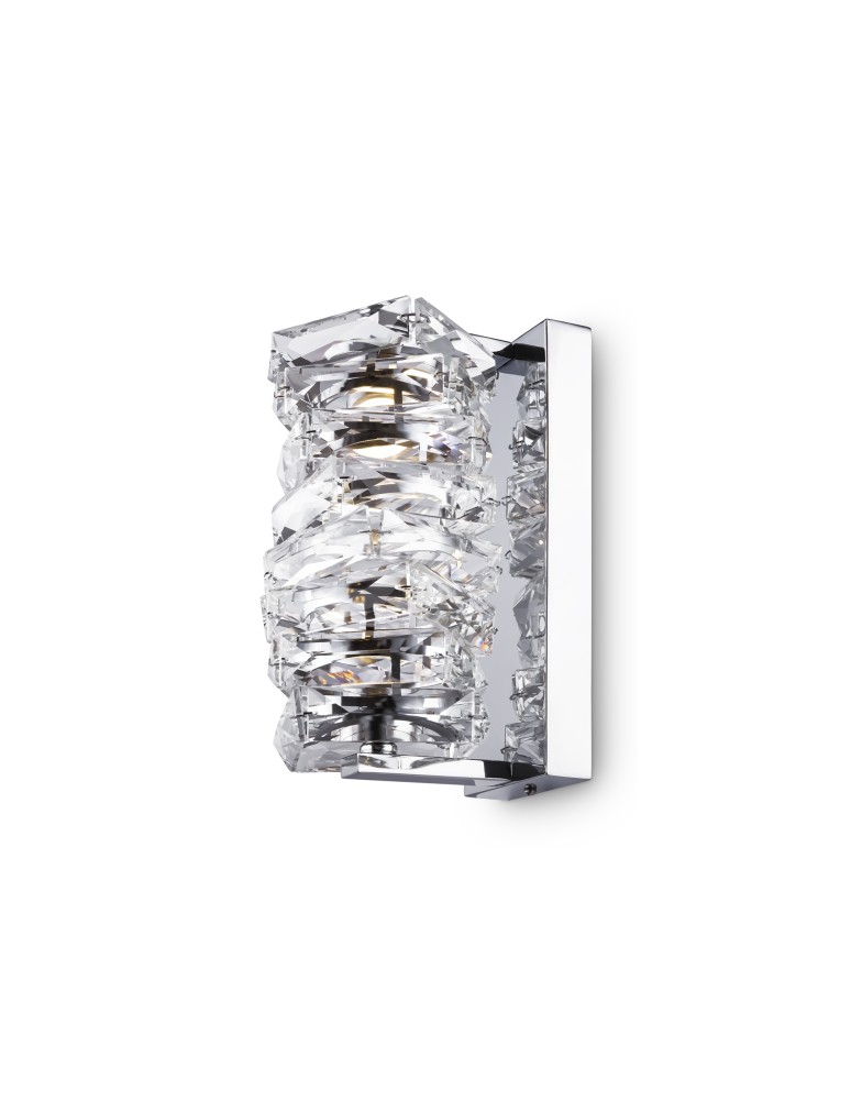Kinkiety - Maytoni Coil Kinkiet/Ścienna LED 6W 300lm 3000K Chrom MOD124WL-L6CH3K - product kolory-swiatla.pl 3