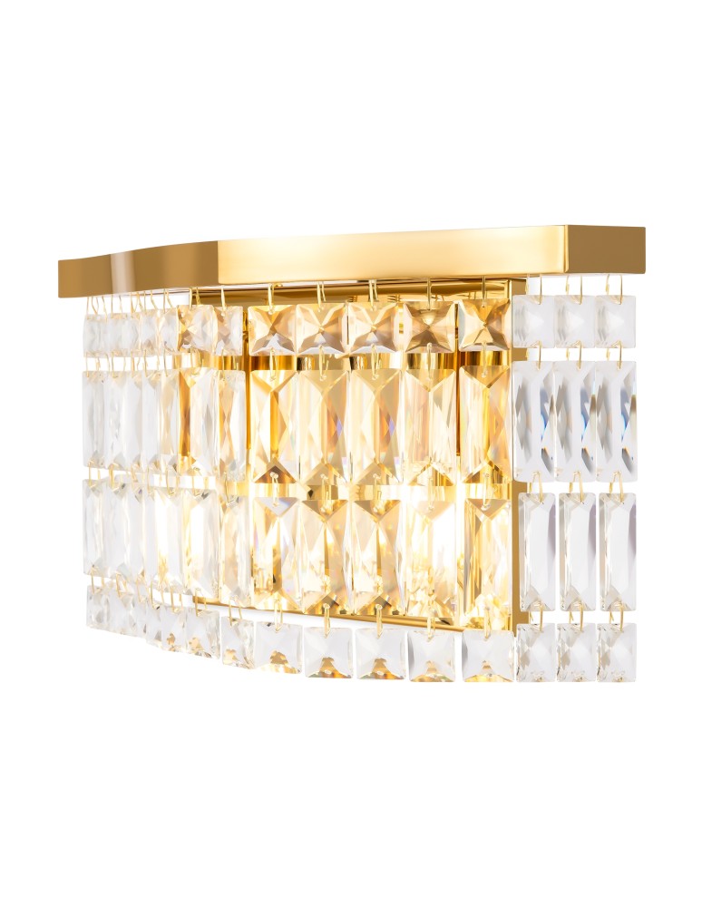 Maytoni Dune Kinkiet/Ścienna 2xE14 60W Złoty DIA005WL-02G Maytoni Dune Kinkiet/Ścienna 2xE14 60W Złoty DIA005WL-02G