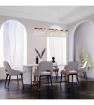 Lampy wiszące - Maytoni Dune Lampa Wisząca 6xE14 60W Złoty DIA005PL-06G - product 2
